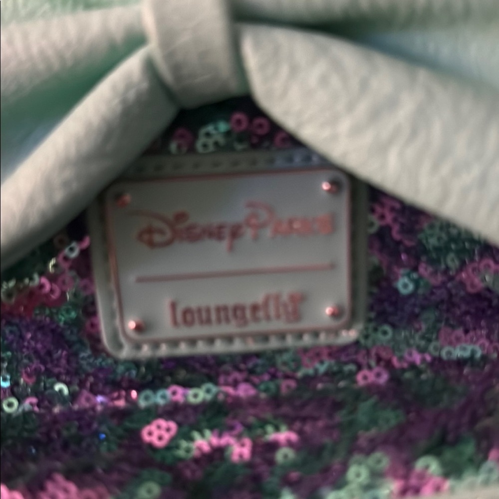 Loungefly Green and Purple Floral Bags Collection - Picture 6 of 6